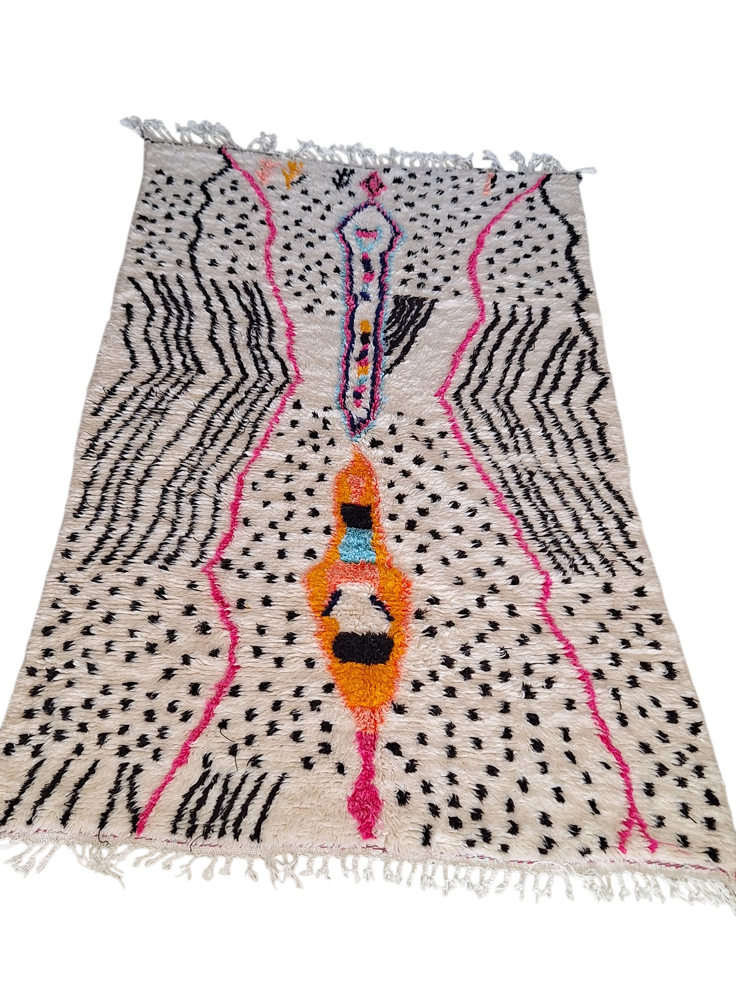 NEW - Tapis Berbère Azilal Coloré 2m64 x 1m46 N°58