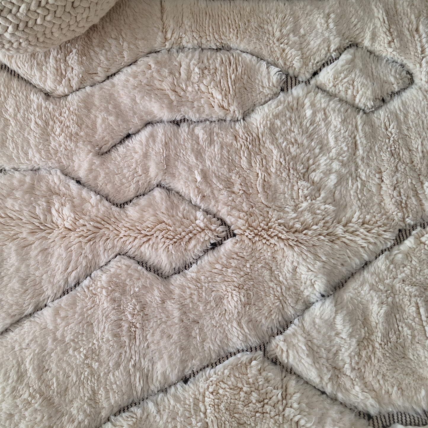 NEW - Tapis berbère Beni Ouarain 3m17 x 1m97 N°64