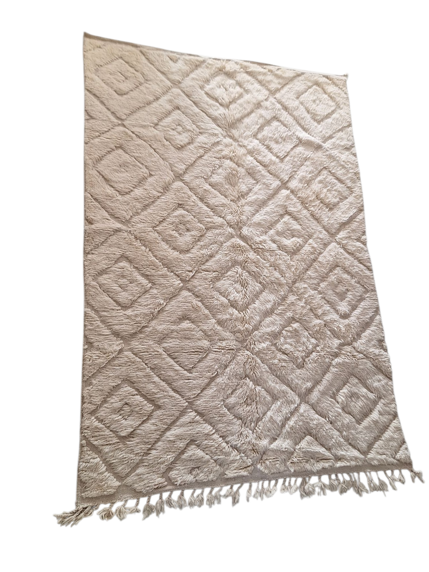 NEW - Tapis berbère Beni Ouarain 2m96 x 1m91 N°61