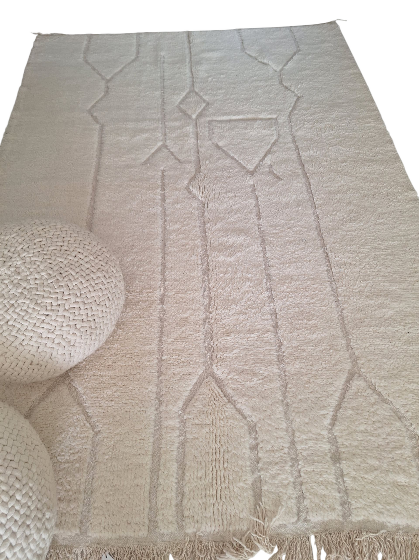 NEW - Tapis berbère Beni Ouarain 2m95 x 1m97 N°65