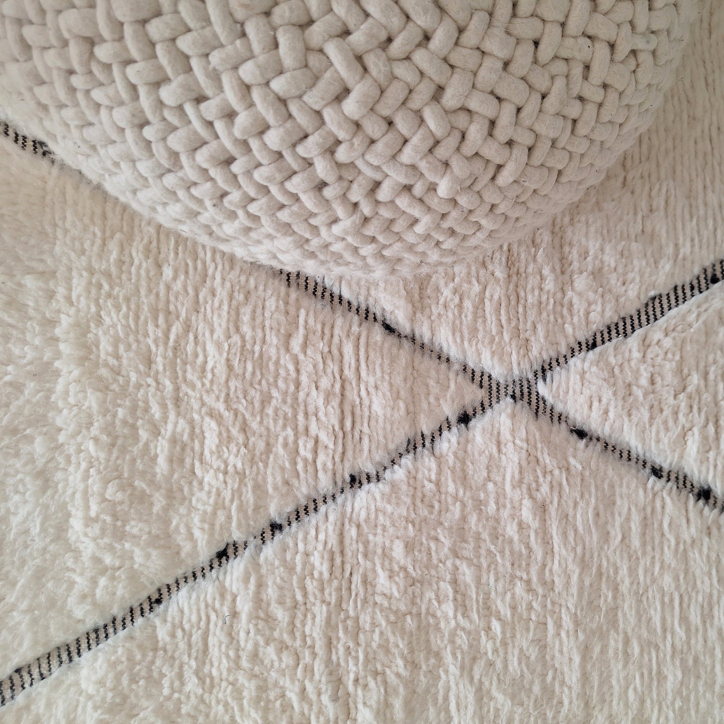 NEW - Tapis berbère Beni Ouarain 2m85 x 2m06 N°60