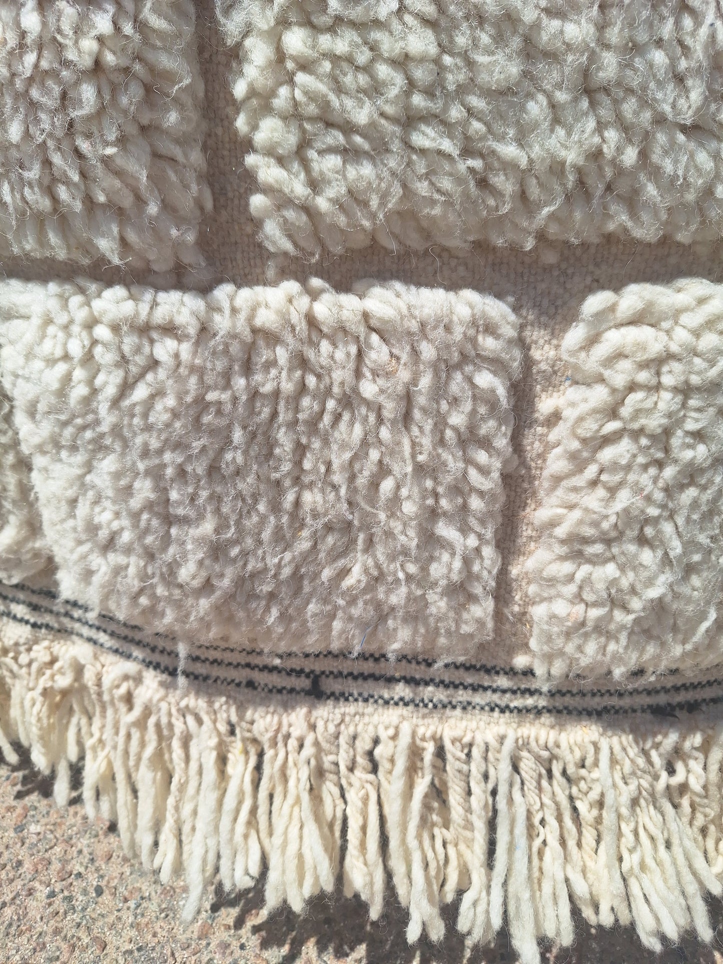 Tapis berbère Beni Ouarain 1m56 X 1m N°49 -40%