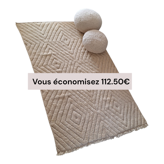 Tapis berbère Beni Ouarain 2m90 x 1m84 N°35