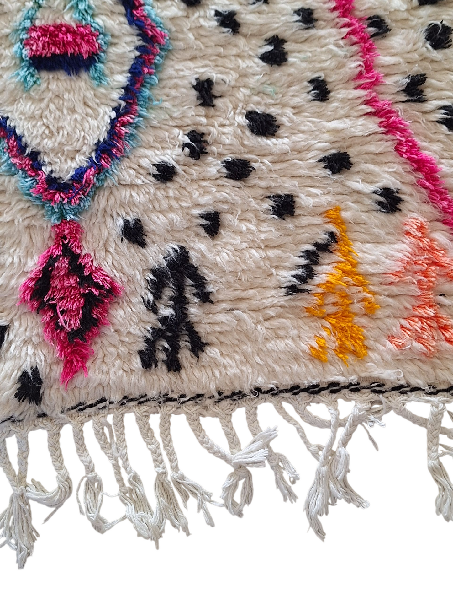 NEW - Tapis Berbère Azilal Coloré 2m64 x 1m46 N°58