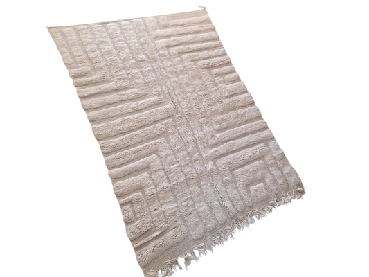 NEW - Tapis berbère Beni Ouarain 2M97 x 2m08 N°51 -30% RÉSERVÉ