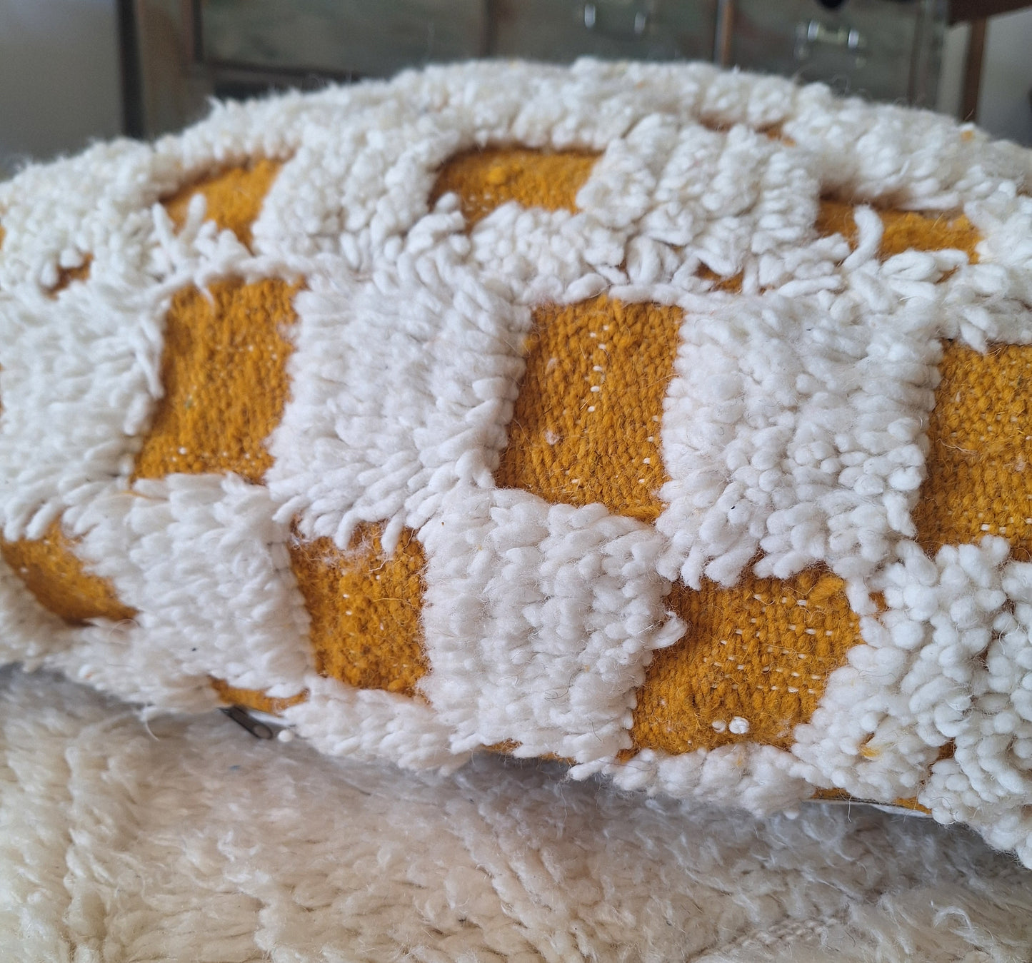 NEW - Pouf berbère en laine – l’authenticité au cœur de votre décoration