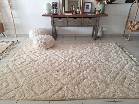 NEW - Tapis berbère Beni Ouarain 2m96 x 1m91 N°61