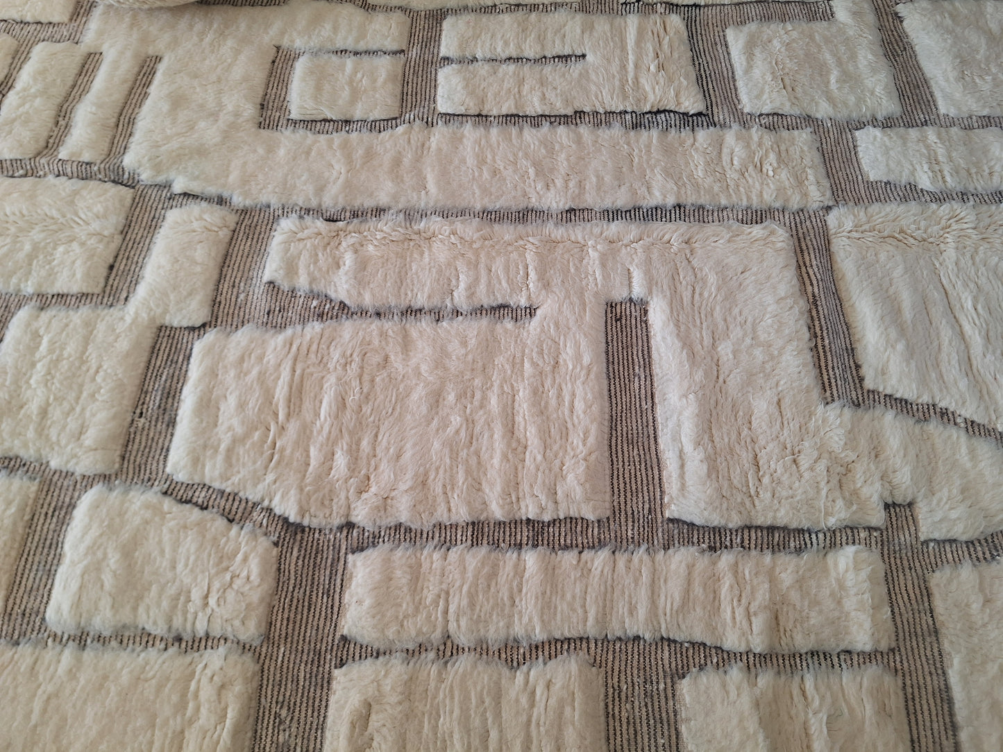 NEW - Tapis berbère Beni Ouarain 3m x 1m98 N°54