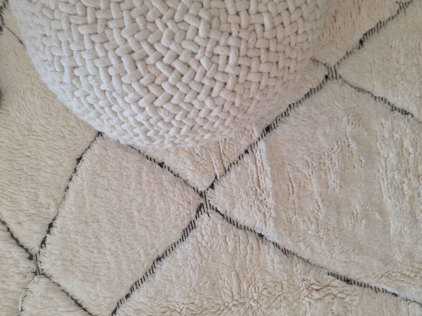 NEW - Tapis berbère Beni Ouarain 3m04 x 2m08 N°52 -30% VENDU