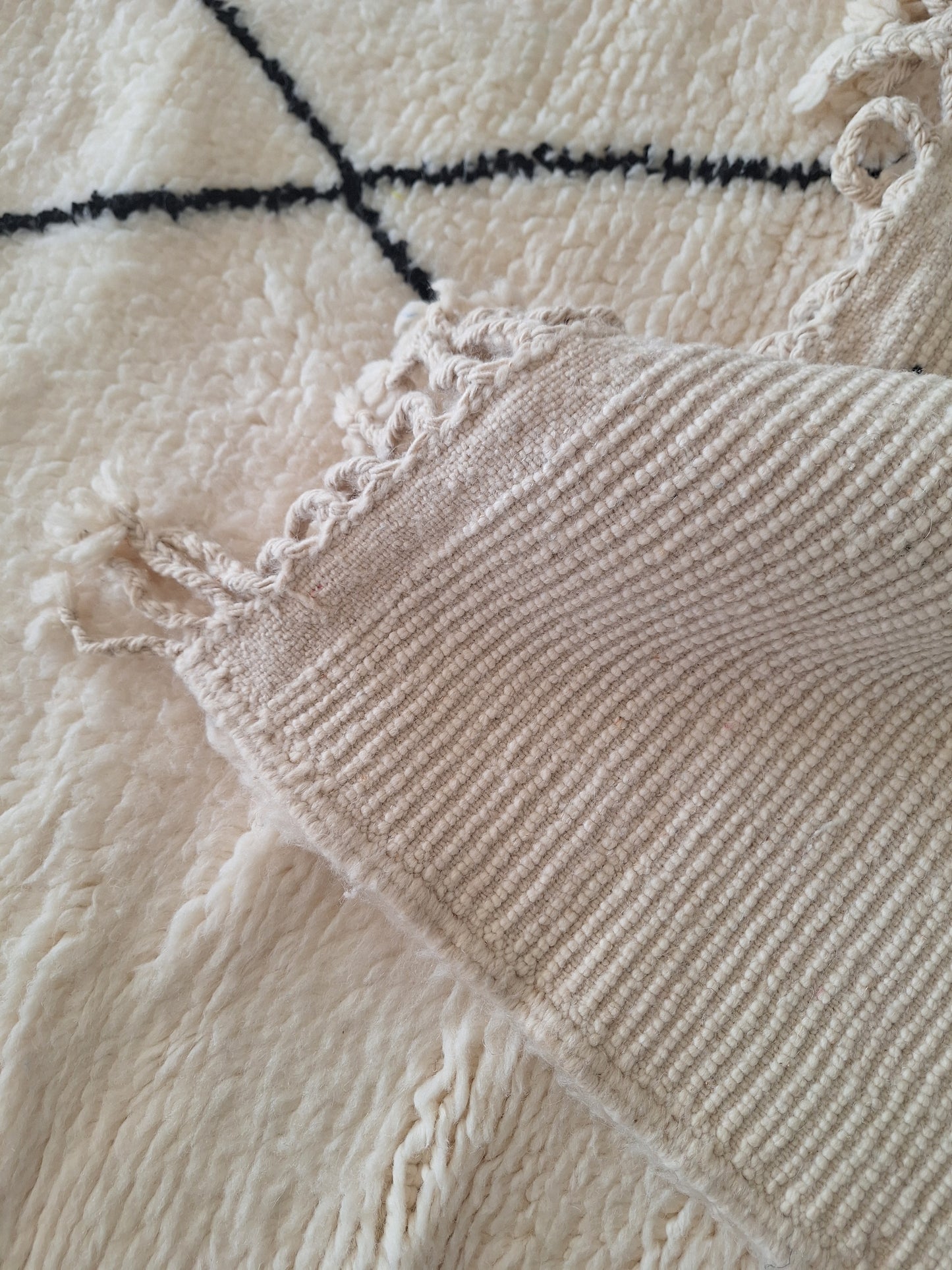 NEW - Tapis berbère Beni Ouarain 2m95 x 2m20 N°56