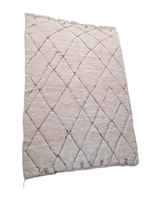 NEW - Tapis berbère Beni Ouarain 3m04 x 2m08 N°52 -30% VENDU