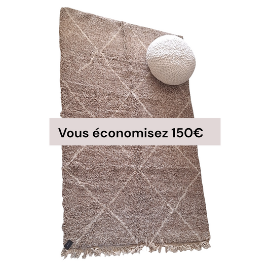 Tapis berbère Beni Ouarain 2m52 x 1m64 N°15