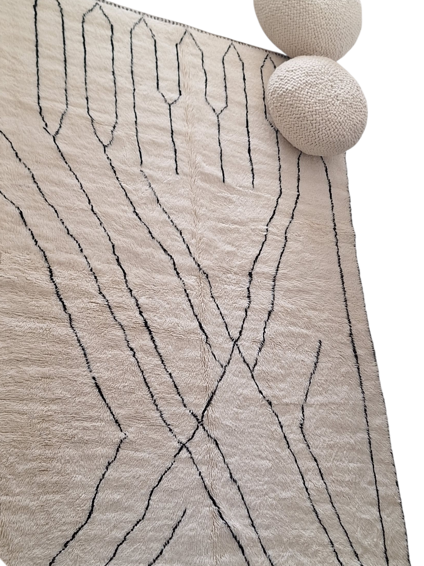 NEW - Tapis berbère Marmoucha 3m08 x 2m05 N°66