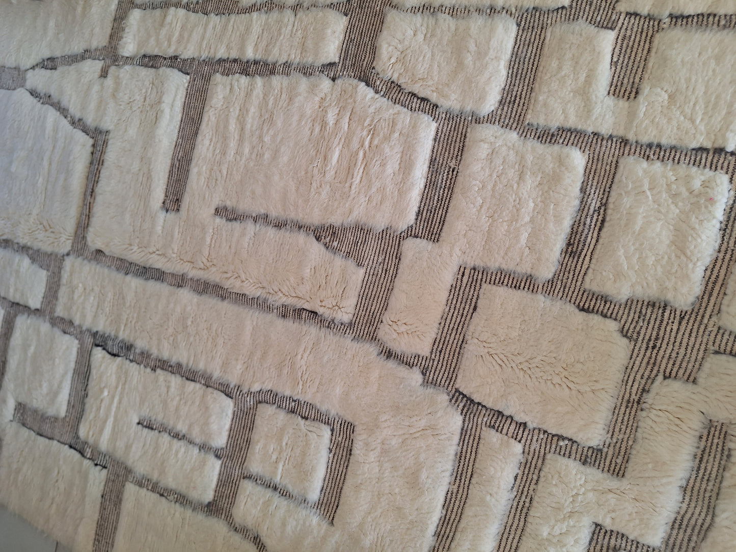 NEW - Tapis berbère Beni Ouarain 3m x 1m98 N°54