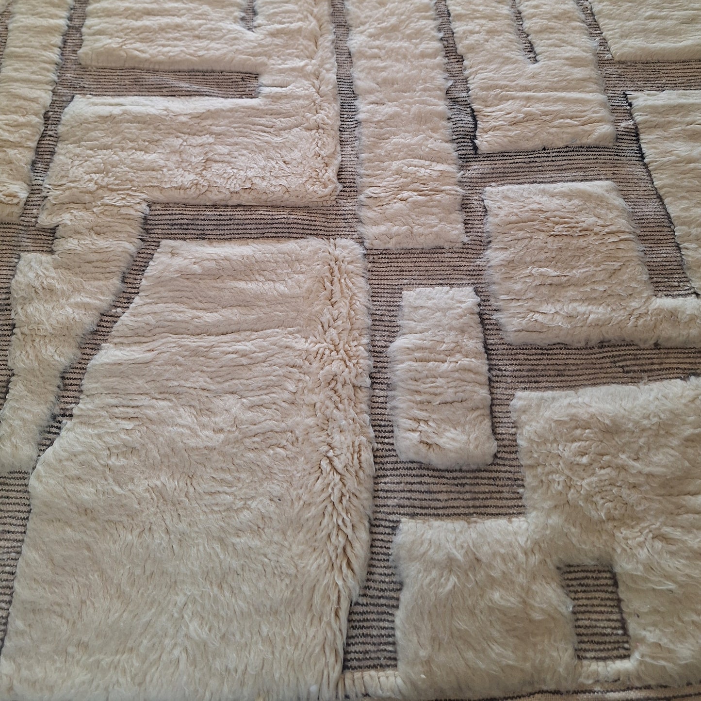 NEW - Tapis berbère Beni Ouarain 3m x 1m98 N°54