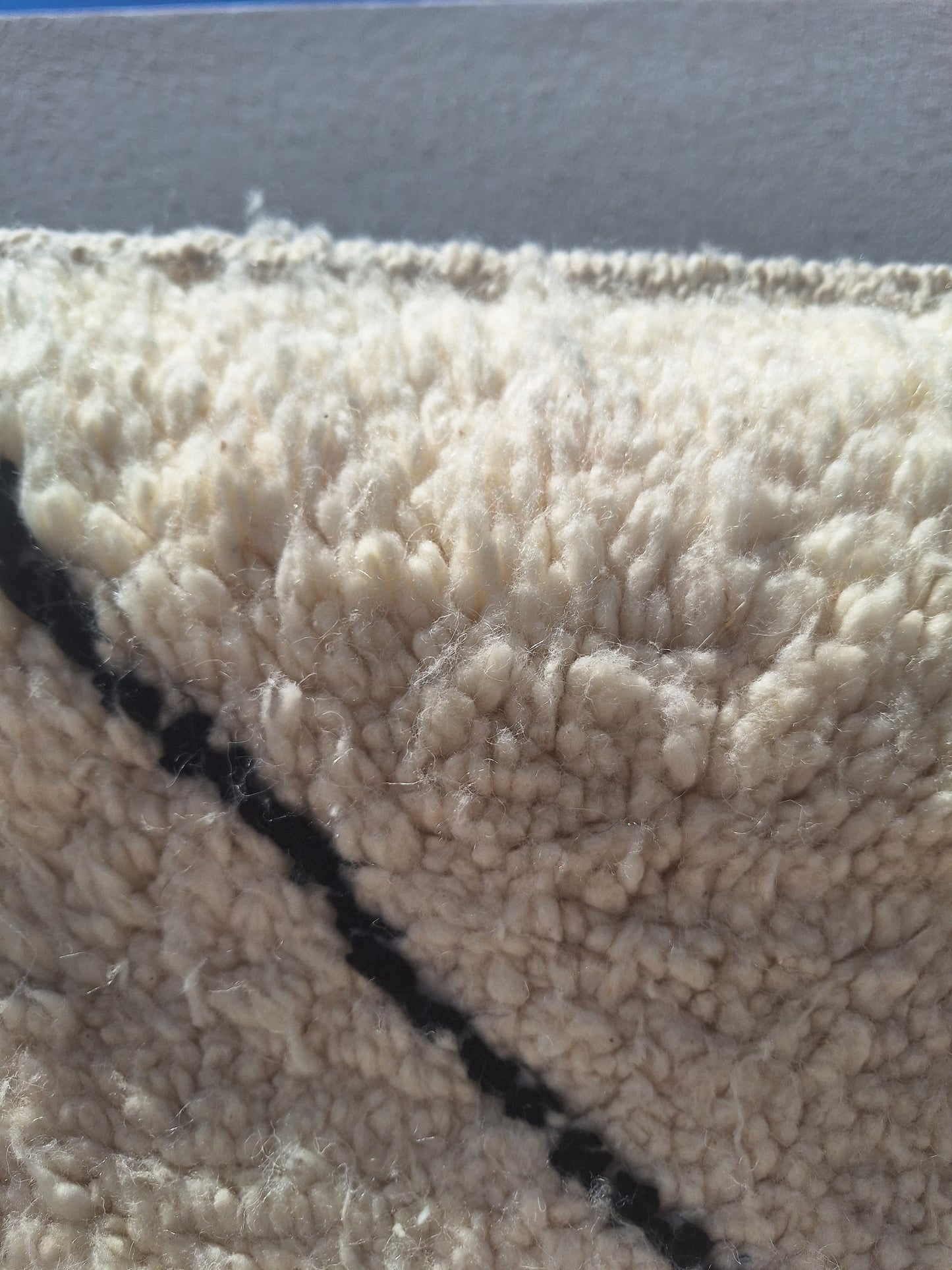 Tapis berbère Beni Ouarain 1m42 x 1m N°42 -30%
