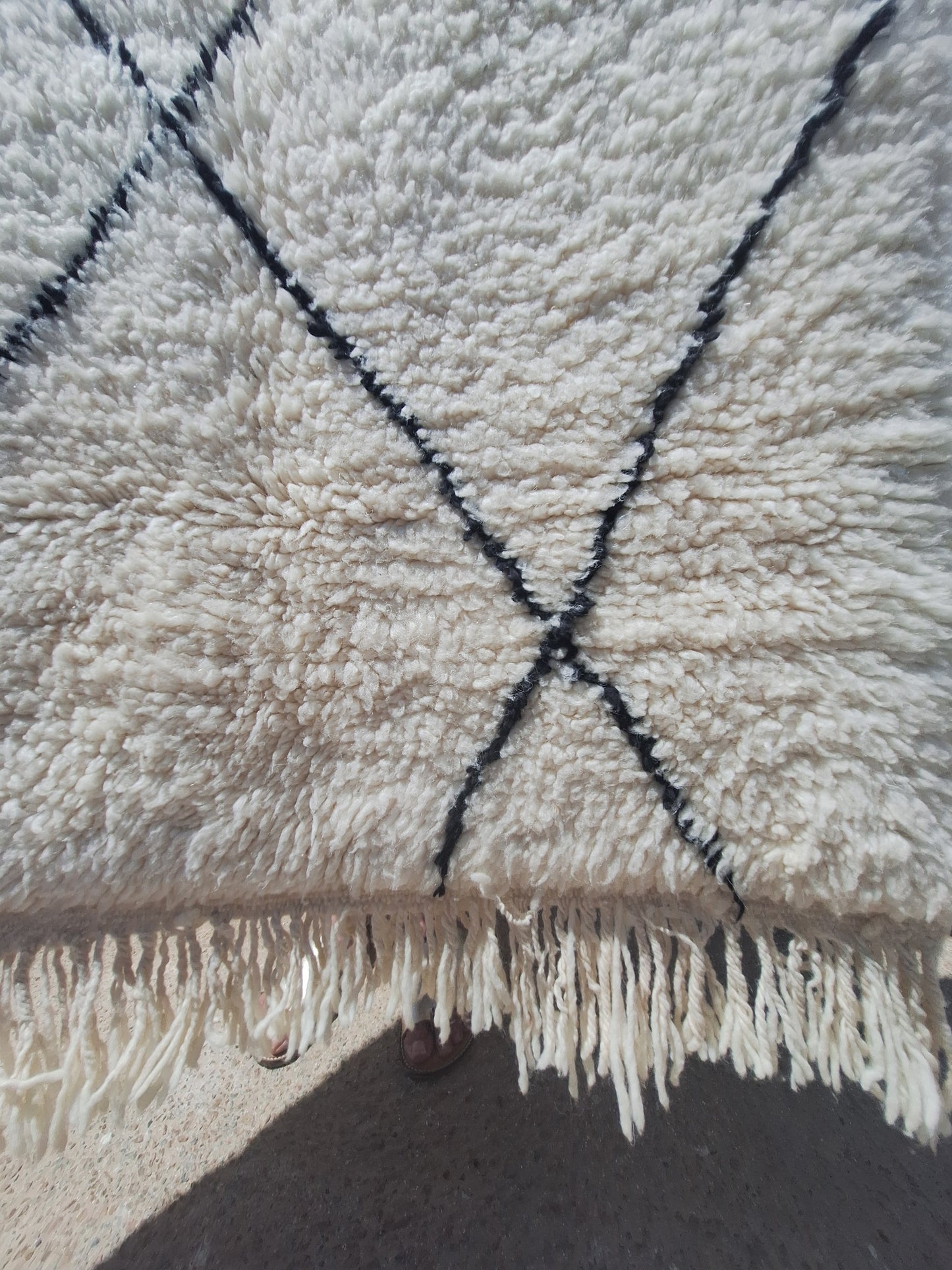 Tapis berbère Beni Ouarain 1m40 x 1m N°48 -30%