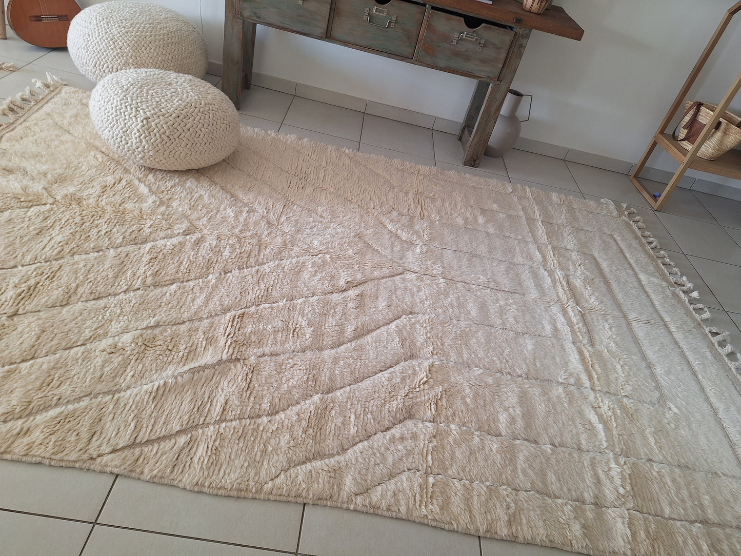 NEW - Tapis berbère Marmoucha 3m30x 2m N°55