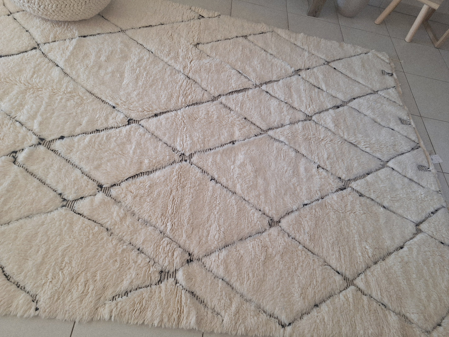 NEW - Tapis berbère Beni Ouarain 3m04 x 2m08 N°52 -30% VENDU