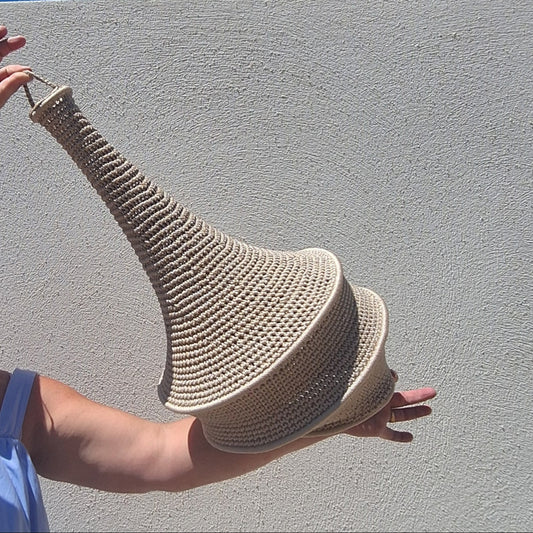 Suspension crochet viscose sable 