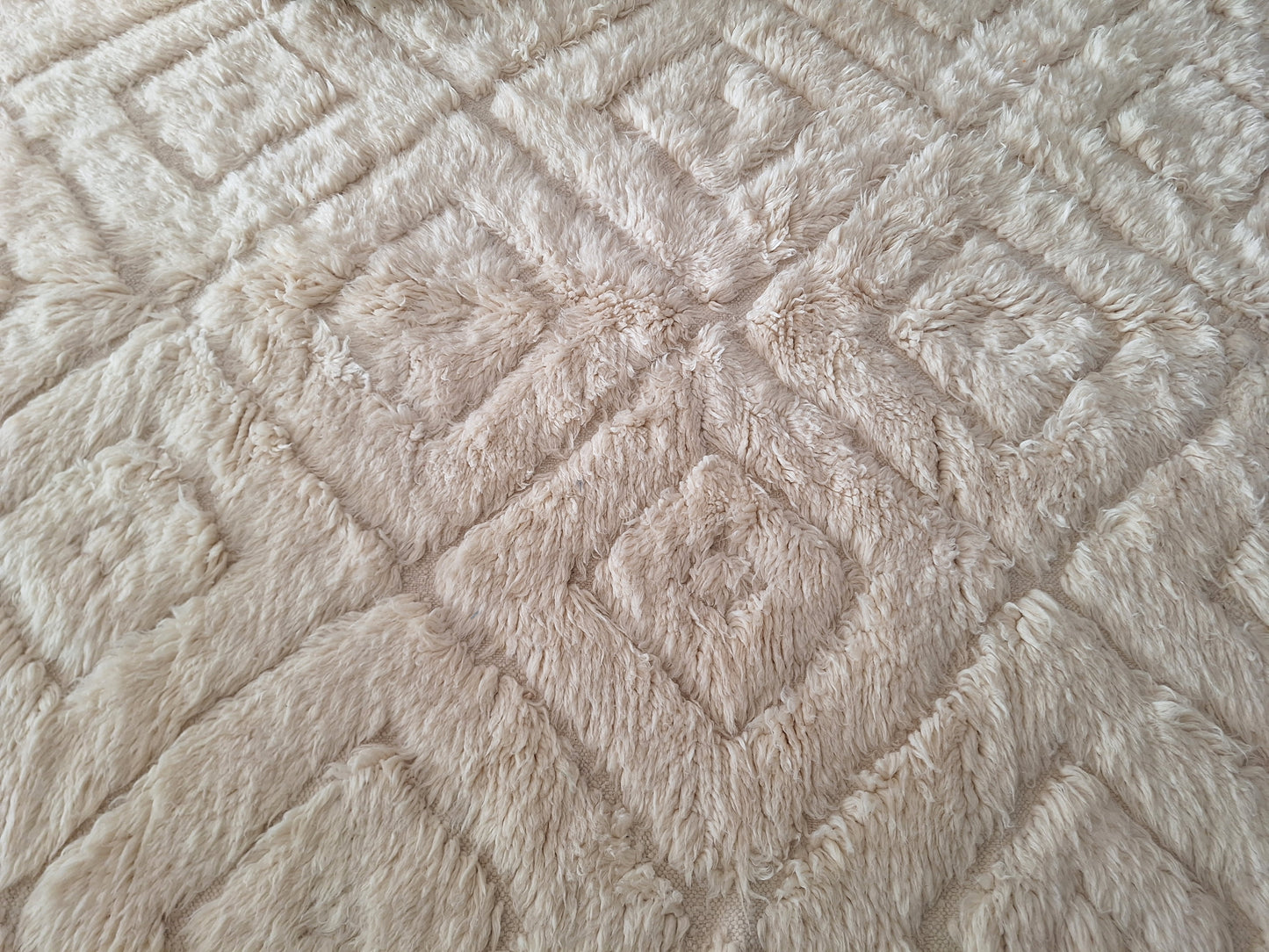 NEW - Tapis berbère Beni Ouarain 2m96 x 1m91 N°61