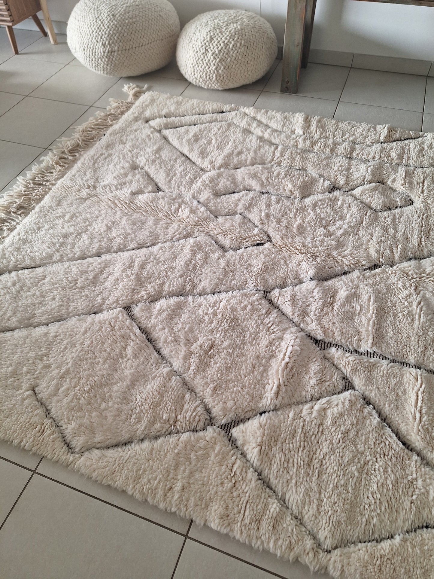 NEW - Tapis berbère Beni Ouarain 3m17 x 1m97 N°64