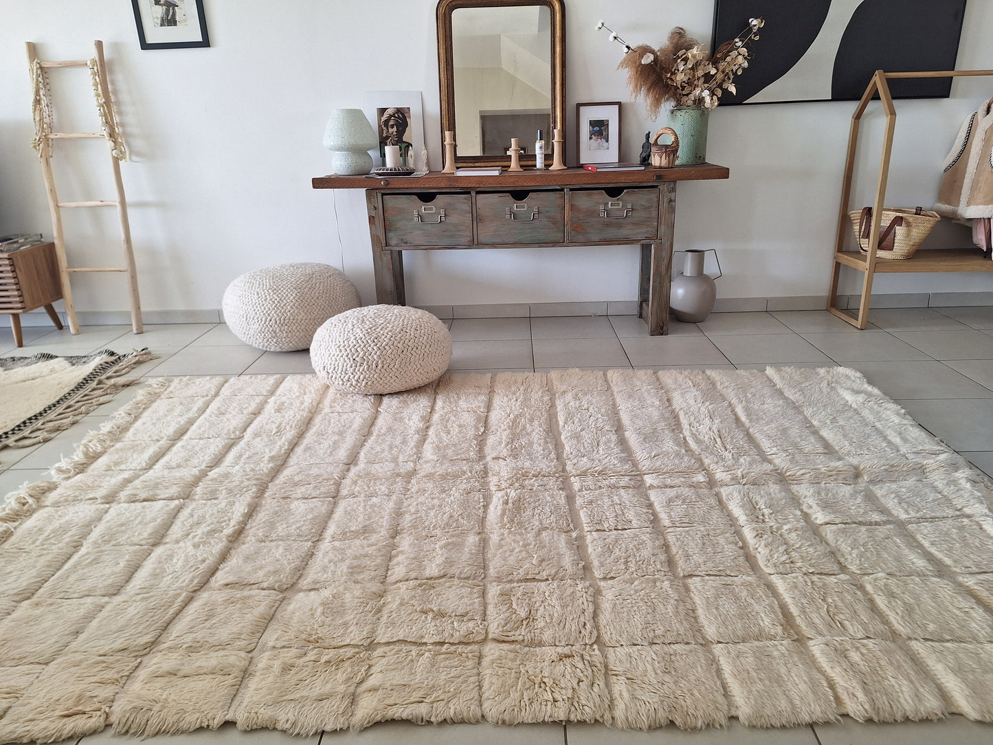 NEW - Tapis berbère Marmoucha 2m93m x 1m91 N°59