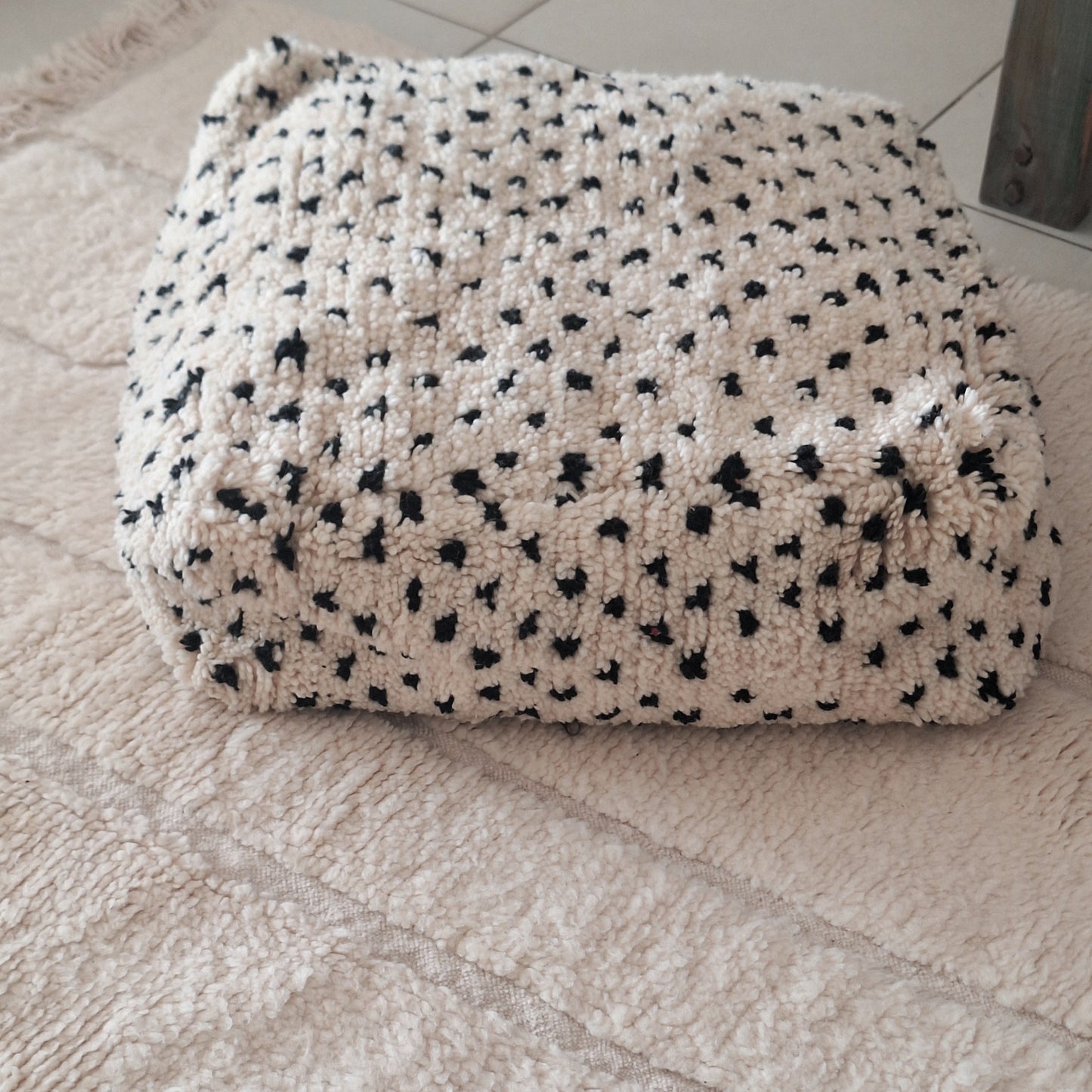 NEW - Pouf berbère en laine – l’authenticité au cœur de votre décoration