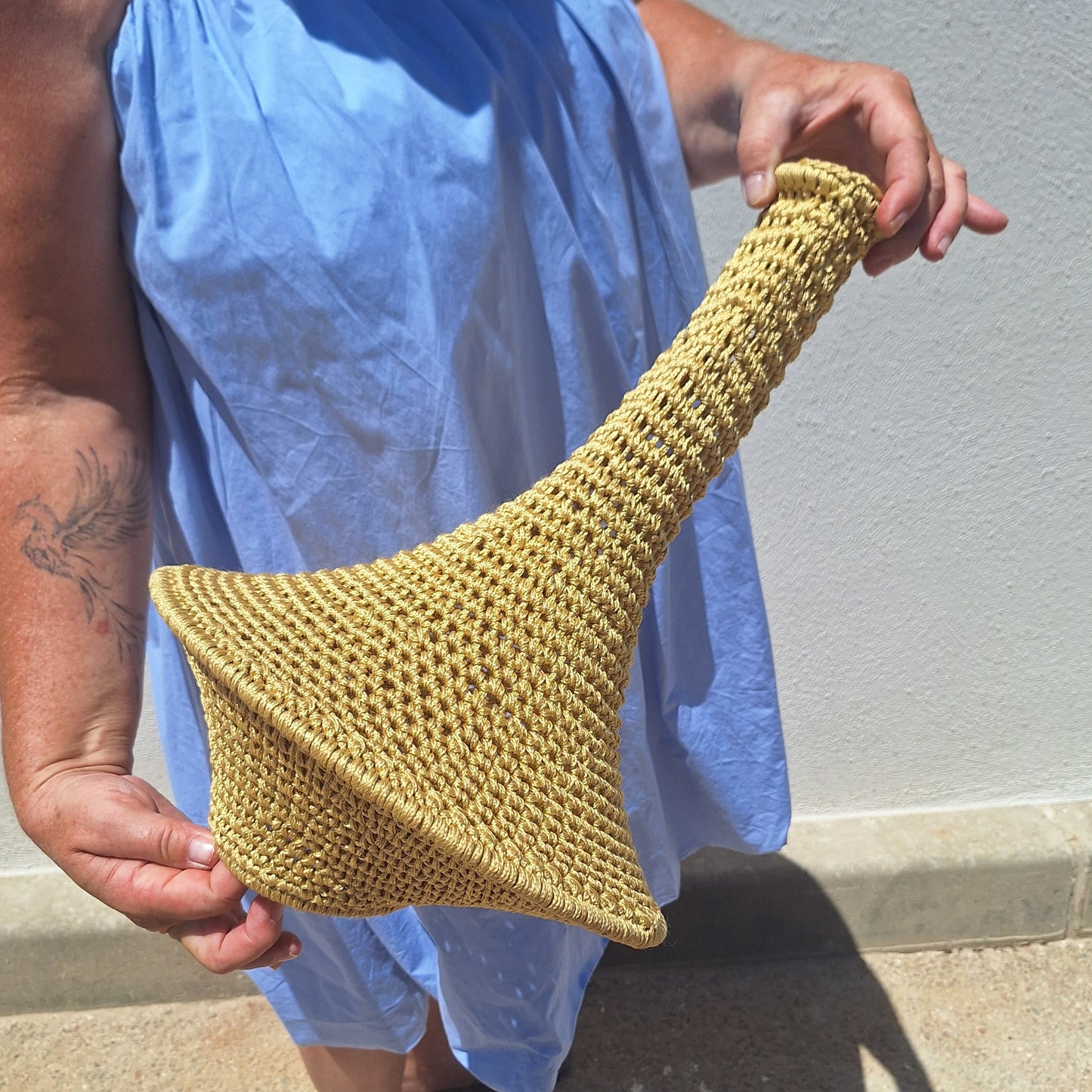 Suspension marocaine en crochet tulipe - 3 coloris