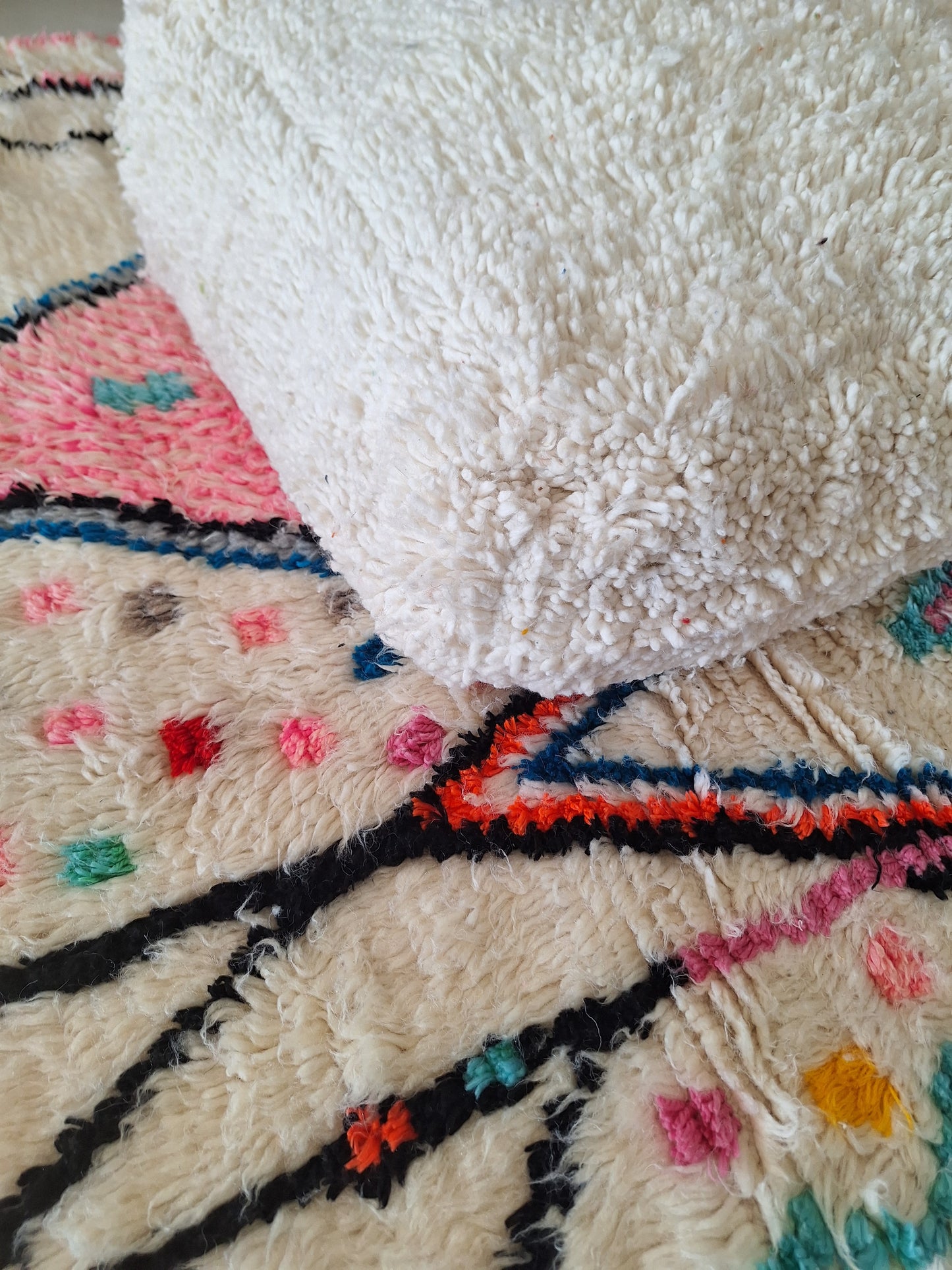 NEW - Pouf berbère en laine – l’authenticité au cœur de votre décoration