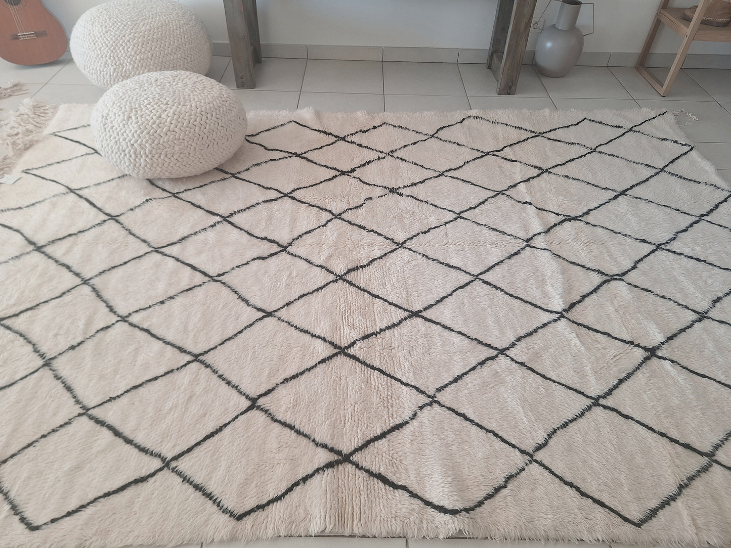 NEW - Tapis berbère Beni Ouarain 3m24 x 2m N°53