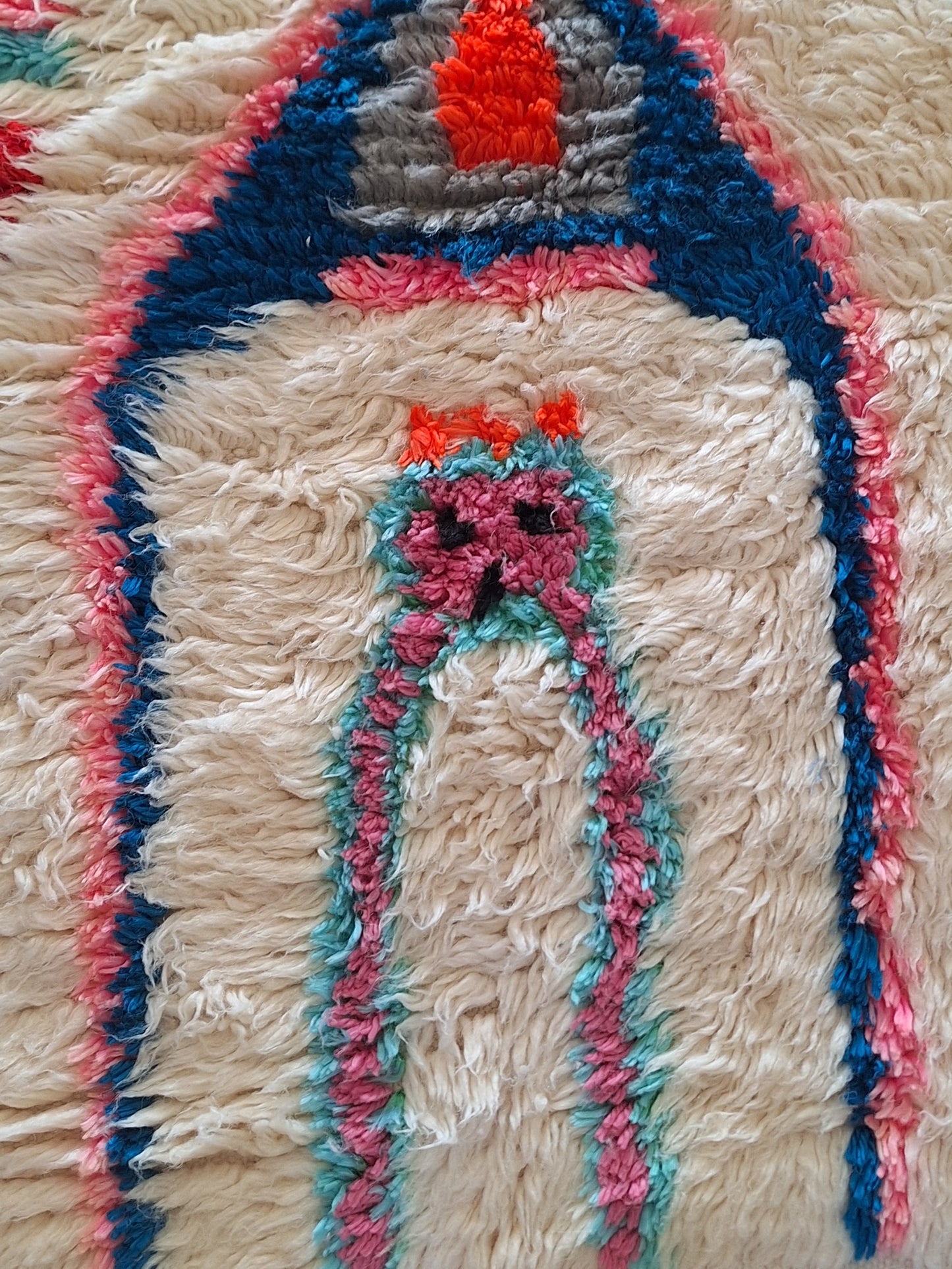 NEW - Tapis Berbère Azilal Coloré 2m60 x 1m40 N°57