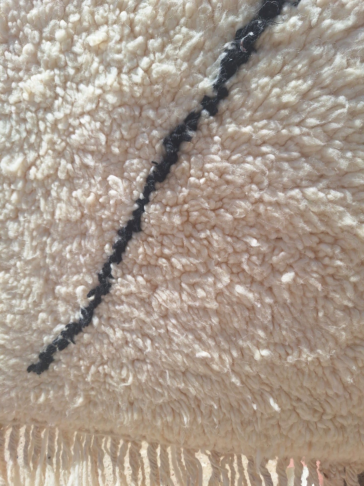 Tapis berbère Beni Ouarain 1m42 x 1m N°42 -30%
