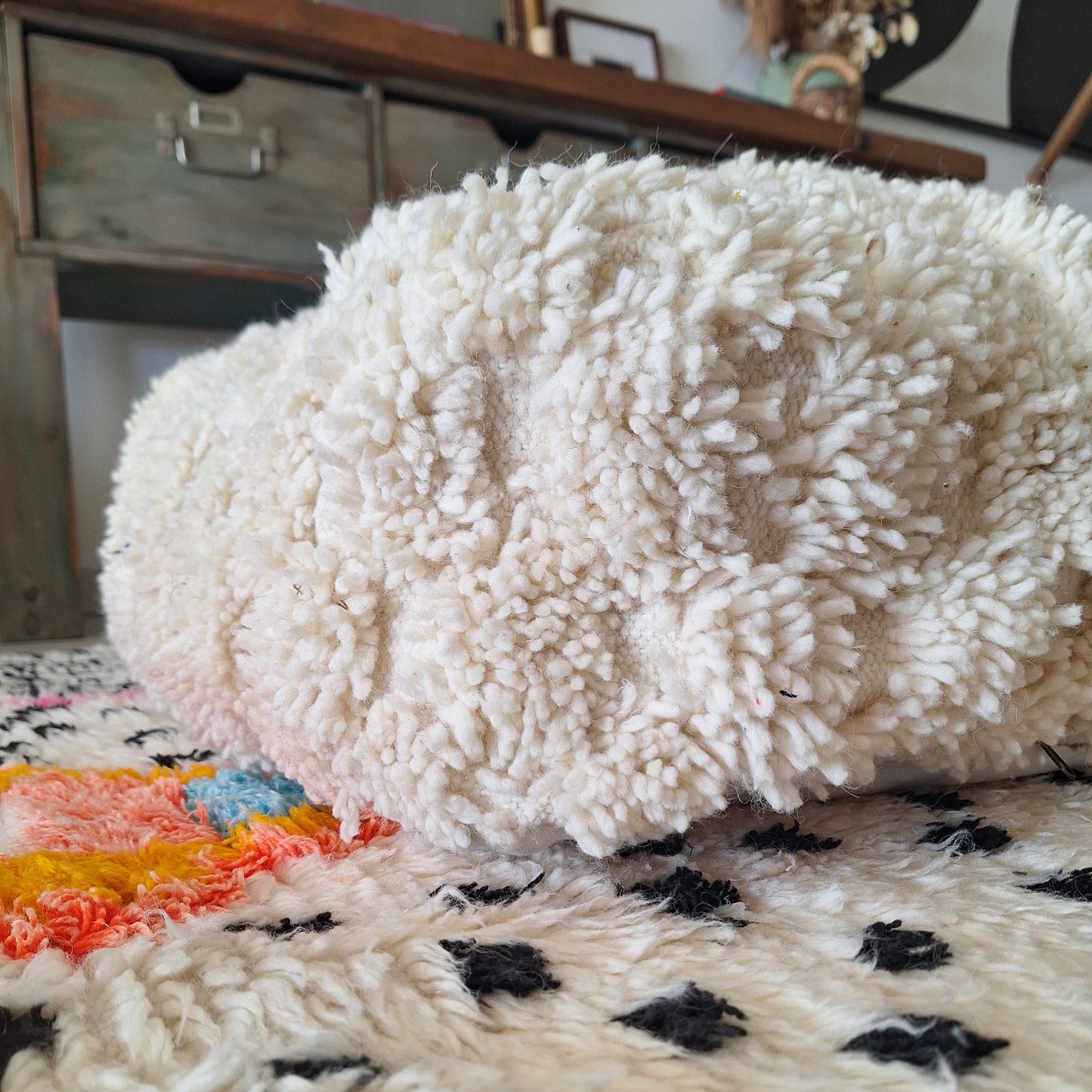 NEW - Pouf berbère en laine – l’authenticité au cœur de votre décoration